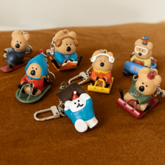 [Dinotaeng] 聖誕系列 雪橇鑰匙圈 / 吊飾