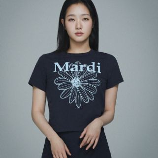 Mardi Mercredi 經典小雛菊印花短TEE